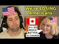 Lagu American Reacts to US Nurses MOVING to Canada to Escape Trump