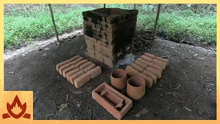 Primitive Technology Brick Kiln Brick Mold And Bricks 