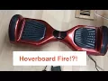 Swagtron Hoverboard Fire Swagway Battery Charging Experiment - 2017