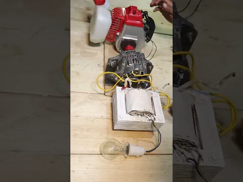DIY 220V Generator from Car Alternator