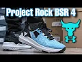UA Project Rock BSR 4 Horizon Blue Training Shoe Review On Feet