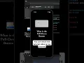 Pull-Down Button in UIKit