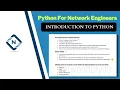 Python for Network Engineer Introduction to Python 0