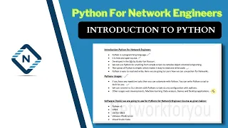 Python for Network Engineer Introduction to Python 0