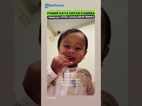 Gaya Lucu Teteh Leshia di Depan Kamera, Tingkah Putri Lesti dan Billar Bikin Netizen Gemas
