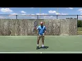 How To Catch A Tennis Ball On Your Racket (Tennis Trick Shot)