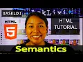 Chapter 15 HTML Tutorial - Semantics