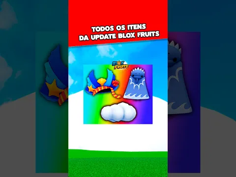 ESSES SÃO TODOS OS NOVOS ITENS DA ATUALIZAÇÃO NO BLOX FRUITS! #bloxfruits #roblox