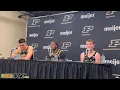 Post Marquette Purdue players Braden Smith Zach Edey and David Jenkins Jr