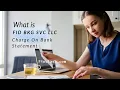 What is FID BKG SVC LLC Charge On Bank
