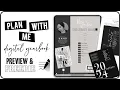 2024 Goodnotes digital yearbook editable contents template