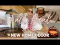 NEW FALL HOME DECOR HAUL Target Walmart Hobby Lobby Decorating Ideas