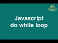 13 Javascript do while loop Online Training Download app from below link