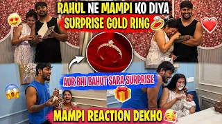 Rahul Ne Mampi Ko Diya Surprise Gold Ring 💍😍 | Mampi Ka Emotional Reaction 
