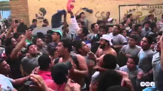 رصد | أولتراس نهضاوي يتظاهر بميدان المطرية في الذكري الثالثة لتأسيسه