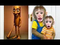 Download Lagu KiKi Monkey show Tung Tung Tung Sahur to Take Care of Brother with Colorful Milk | KUDO ANIMAL KIKI
