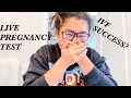 LIVE PREGNANCY TEST 7dp5dt IVF JOURNEY 2020 FET PREGNANCY TEST INFERTILITY JOURNEY