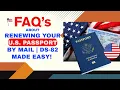 Top Questions Answered About How to Renew Your U S Passport by Mail Using DS-82