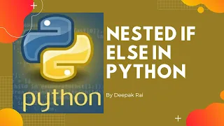 Nested If Else in Python Python beginner Tutorial