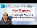 NO Microsoft Account Needed Windows 11 Setup Bypass LATEST