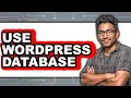 How to Use WordPress Database - Full Guide