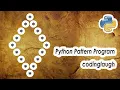Hollow Diamond Star Pattern Python Pattern Program Bangla