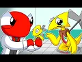 Download Lagu Rainbow Friends, But RED Uses A Voodoo Doll! Rainbow Friends Animation
