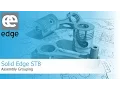 Solid Edge ST8 - Assembly grouping