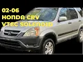 2002 - 2006 Honda CRV VTEC Solenoid Replacement
