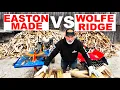 WOLFE RIDGE 17RS VS EASTONMADE ULTRA DIRECT COMPARISON WHICH IS BETTER I AM SURPRISED
