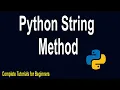Python String Methods Lesson 14