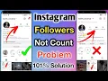 instagram followers count not showing problem instagram followers not count problem