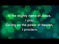 Mighty Name of Jesus | The Belonging Co (Lyric Video)