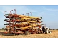 Lagu Baling and loading small bales | David Brown 885 | Kemper Ballenautomat Express BE 125