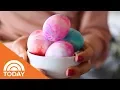 How Shaving Cream Will Help You Decorate Easter Eggs TODAY