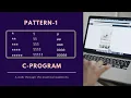 10 1 Pattern Program-1 Half pyramid star pattern C Programming