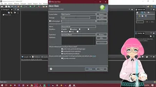 EN VTUBER Java Series Episode 3 - Hewwo World Writing our First Java project