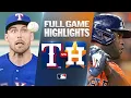 RANGERS vs ASTROS Full Game Highlights July 31 2026 MLB Season