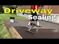 Driveway Sealcoating Tips and Timelapse Professional Results