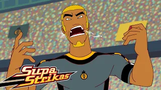 supa strikas vs invincible united dooma s day soccer cartoon for kids football cartoons