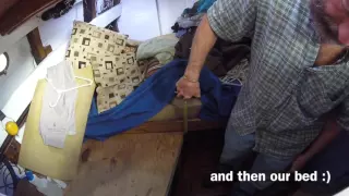 Episode 140 – Patterning up a Hatch – Life on a Sailboat Day 45