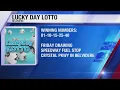 1 3 million Lucky Day Lotto ticket sold in Belvidere