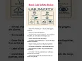 Top 10 Lab Safety Rules Lab safety