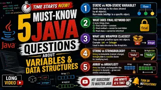 Top 5 Java Interview Questions Variables Data Structures Explained
