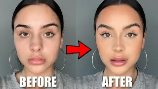 Download FAKE A NOSE JOB W/ MAKEUP *nose contour routine* MP3