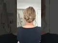 EASY 60 Second Low Bun Updo Medium Long Hair