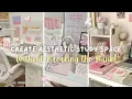 How to Create a Aesthetic Study Space on a Budget Small Space Friendly