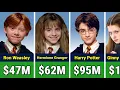 Harry Potter Cast Salary Net Worth Then vs Now