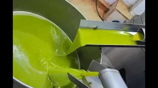 مراحل عصر زيت الزيتون بالماكينة الحديثة 