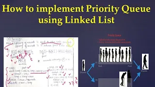How to implement Priority Queue using Linked list